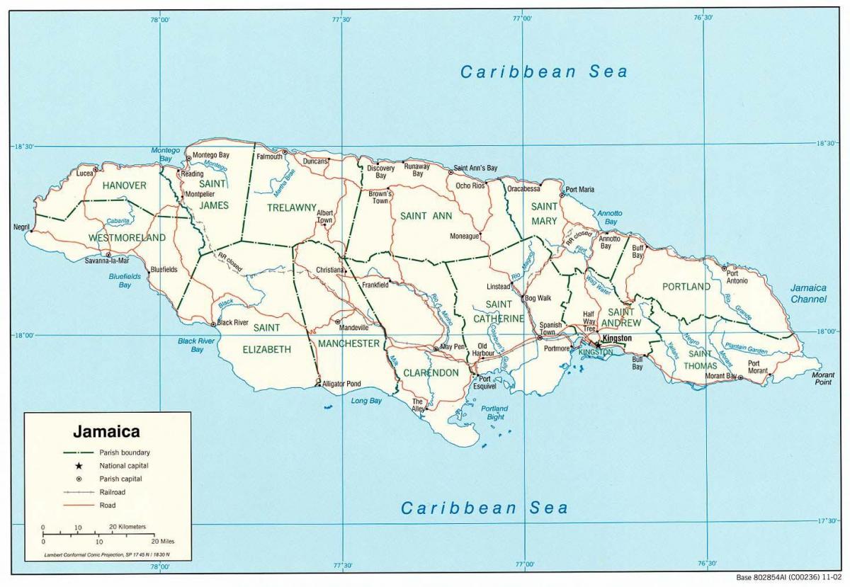ямайський карті