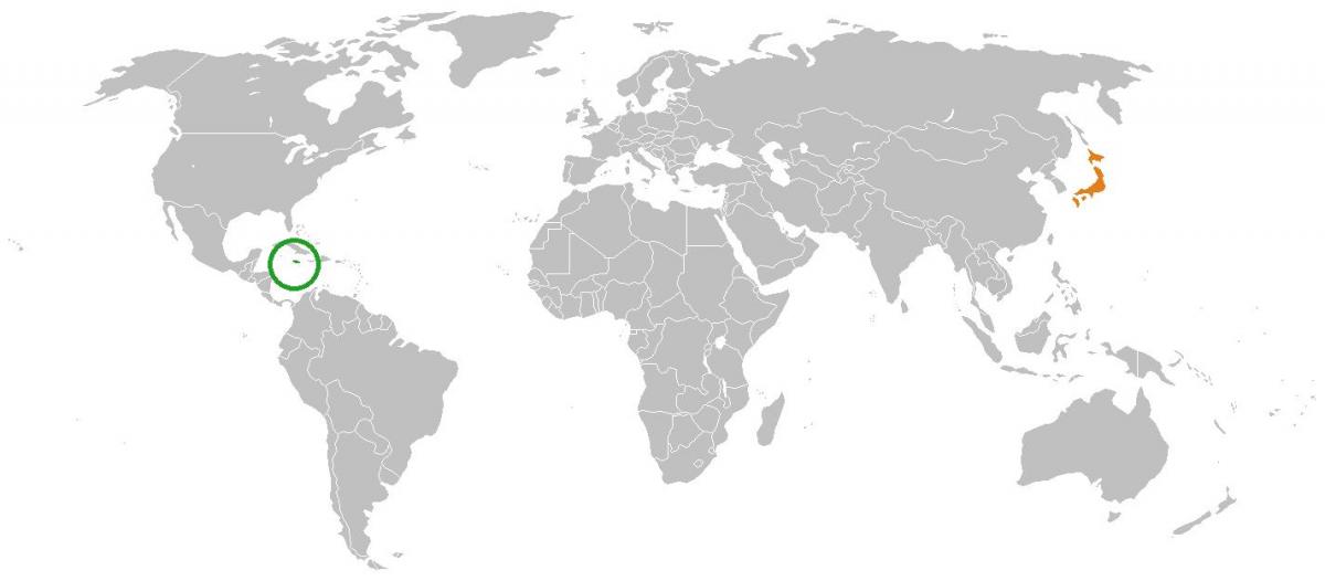 Ямайка на карті світу